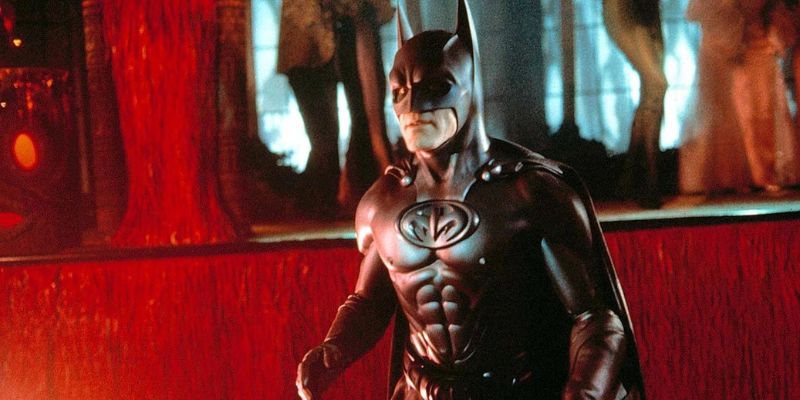 George Clooney played the dark knight in the Batman & Robin movie